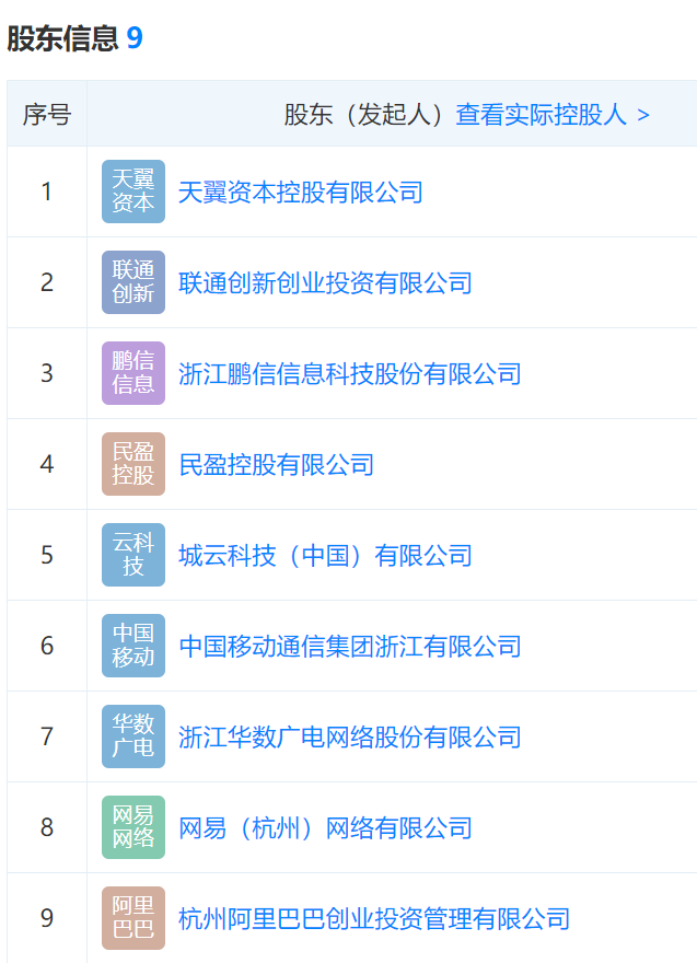 浙江省新型互聯(lián)網(wǎng)交換中心成立 三大運(yùn)營(yíng)商、阿里、網(wǎng)易入股，賦能數(shù)智未來(lái)